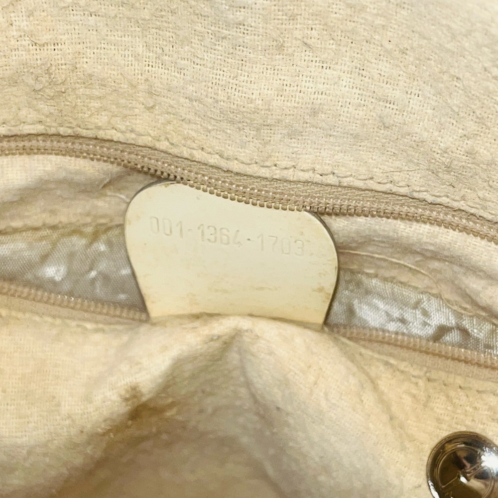 Gucci Vintage Beige Interlocking GG Shoulder Bag - Picture 13 of 15